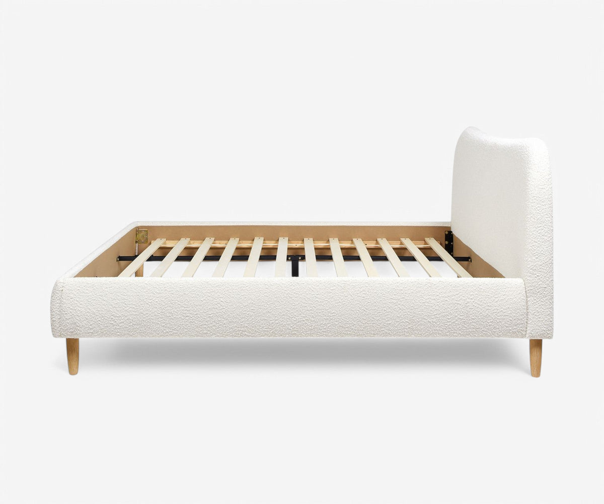 Arc Upholstered Bed Frame, view 7