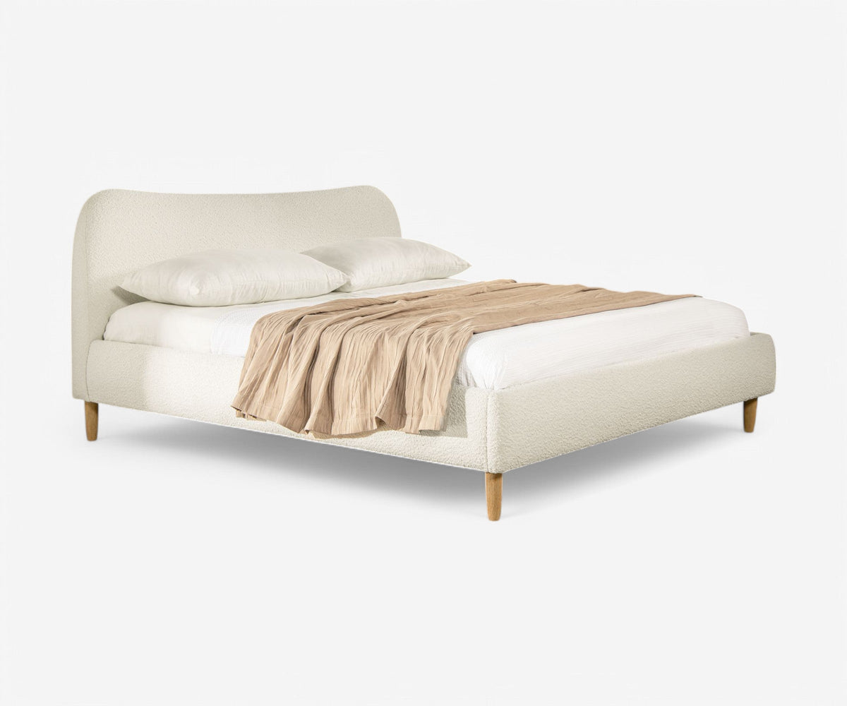 Arc Upholstered Bed Frame, view 10