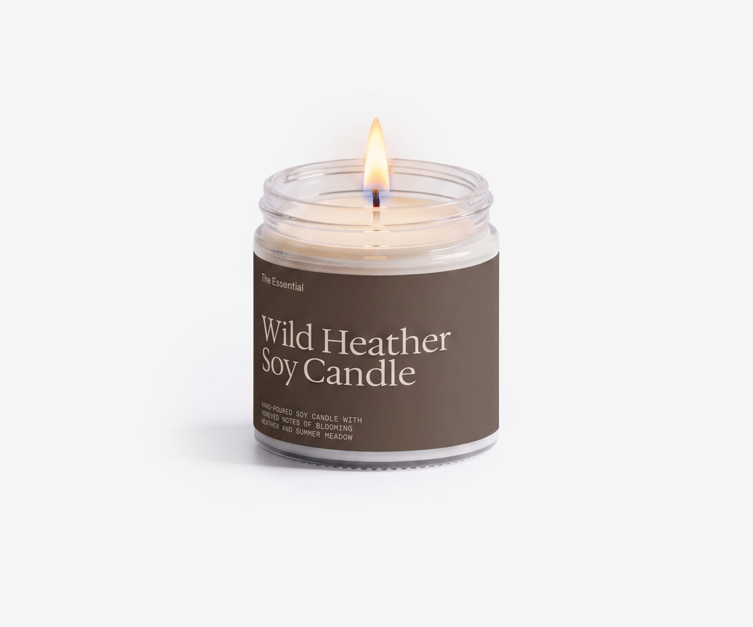 Wild Heather Soy Candle