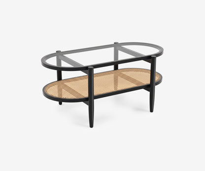 Canne Oval Coffee Table, view 2