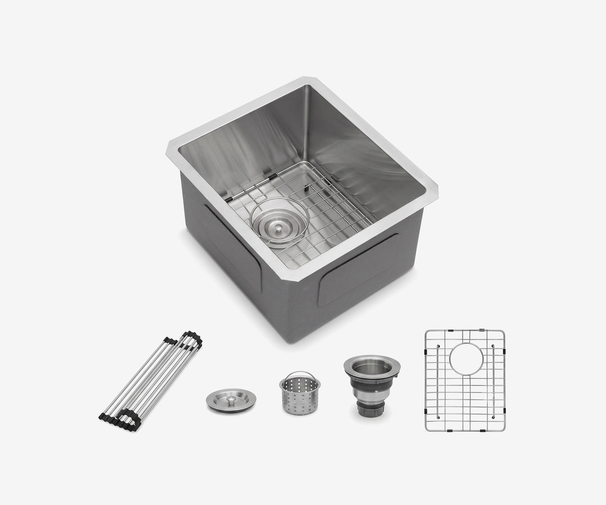 Stainless Steel Undermount Kitchen Sink, view 10