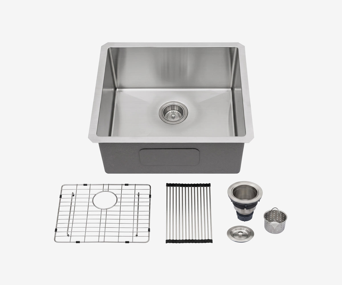 Stainless Steel Undermount Kitchen Sink, view 16
