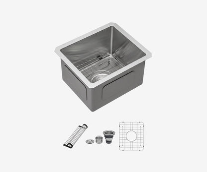 Stainless Steel Undermount Kitchen Sink, view 6