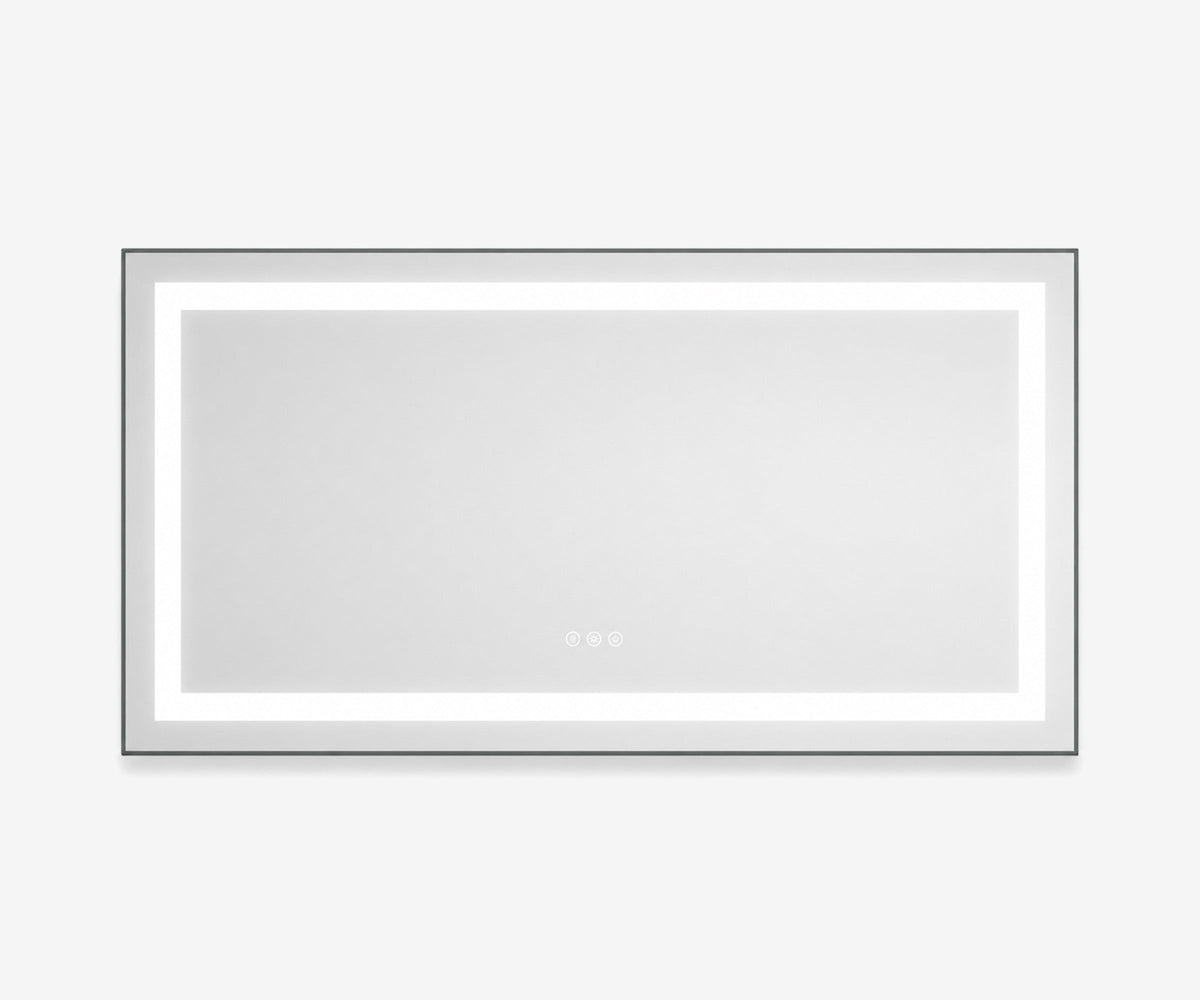 Halo LED Bathroom Mirror 48x24"