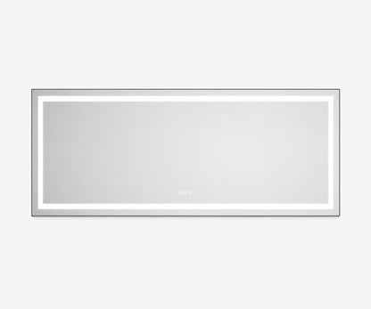 Halo LED Bathroom Mirror 72x28"
