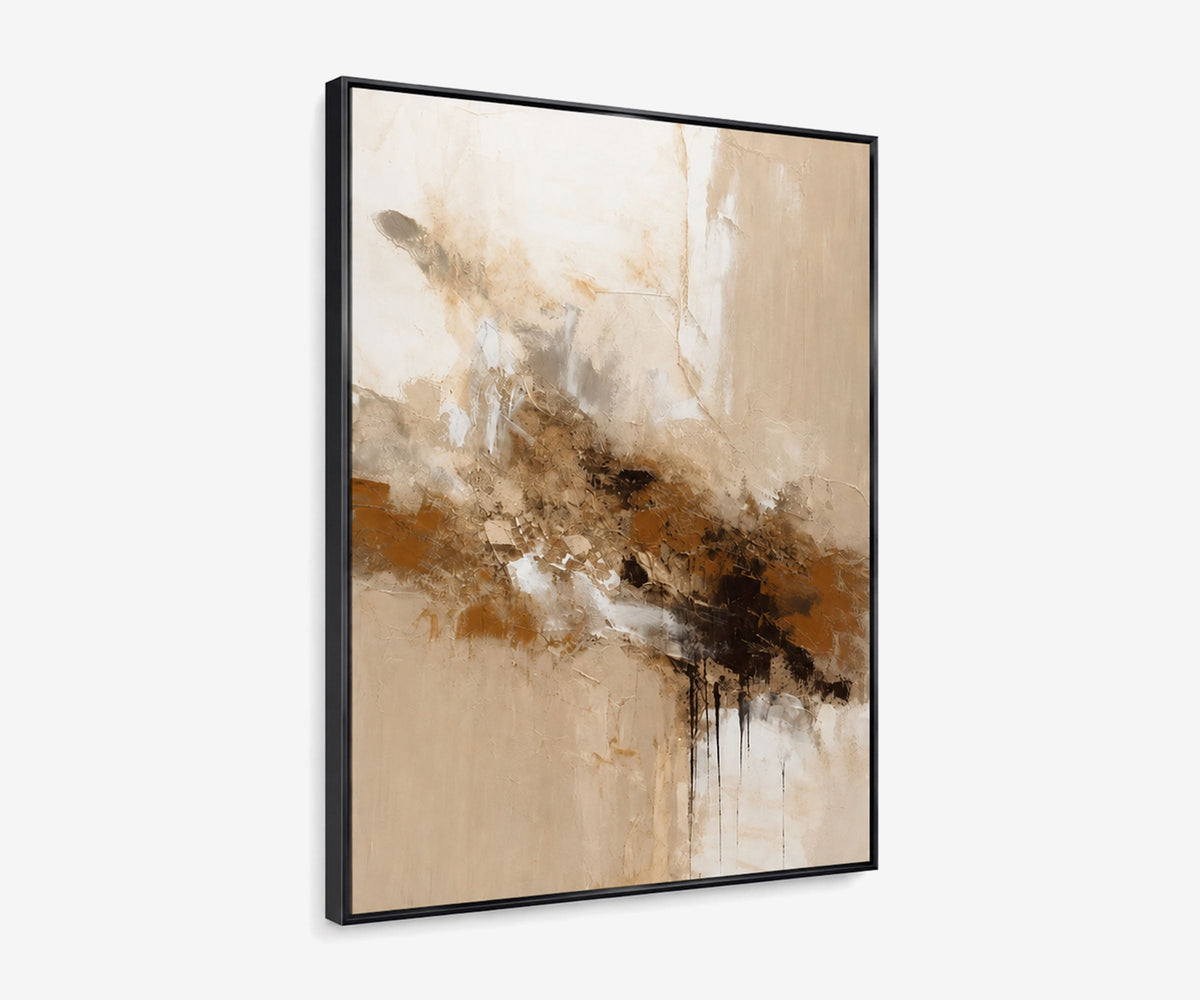 Earthen Relief Oil Painting, view 2