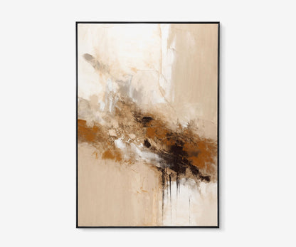 Earthen Relief Oil Painting