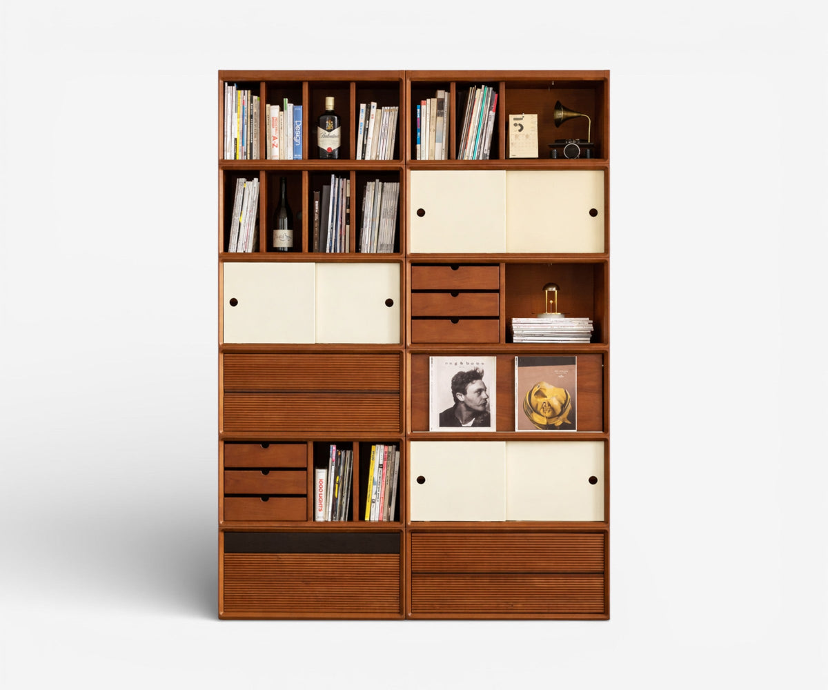 ShapeShift Solid Wood Modular Shelving
