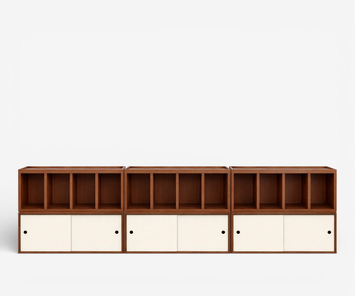 ShapeShift Solid Wood Modular Shelving - The Essential 